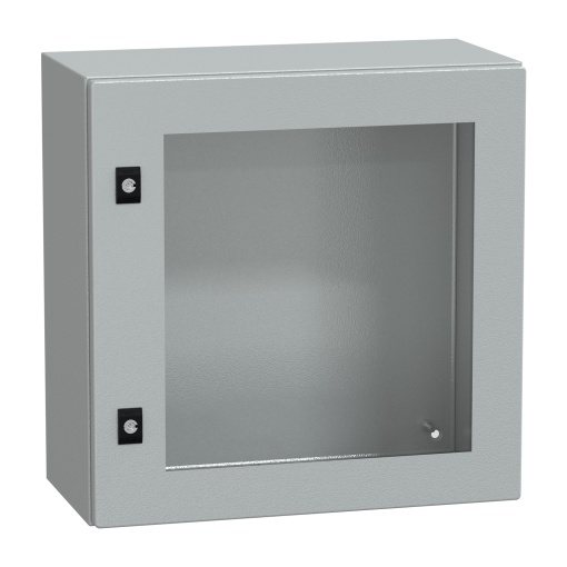 Spacial CRN tspt door wo mount.plate. H500xW500xD250 IP66 IK08 RAL7035..