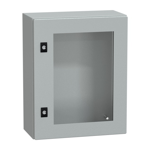 Spacial CRN tspt door wo mount.plate. H500xW400xD200 IP66 IK08 RAL7035..