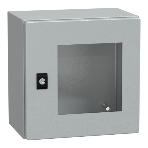 Spacial CRN tspt door wo mount.plate. H300xW300xD200 IP66 IK08 RAL7035..