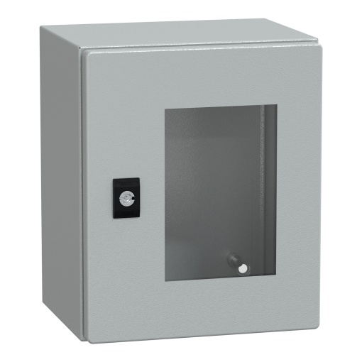 Spacial CRN tspt door wo mount.plate. H300xW250xD200 IP66 IK08 RAL7035..