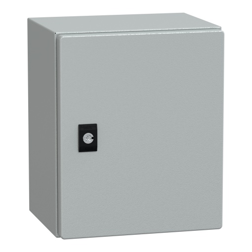 Spacial CRN plain door wo mount.plate. H300xW250xD200 IP66 IK10 RAL7035..