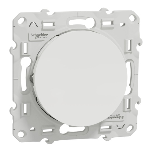 Odace - Botão de pressão - 10A - Branco