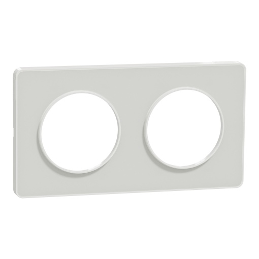 Odace Touch - Quadro vert.horiz. 2 elementos - Branco translúcidoBranco