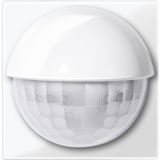 M-Elegance - Centro de sensor de movimento ARGUS 180 - encastrar - Branco brilhante