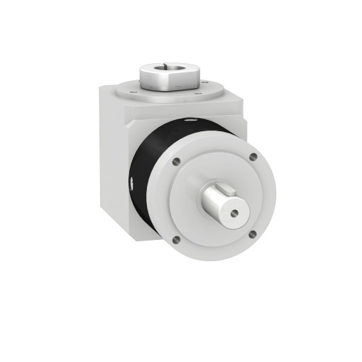 angular gearbox straight teeth GBY-Ø 80 mm - reduction 3113 arc.min -40 N.m