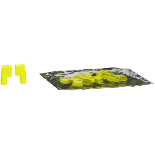 set of 10 end caps 1 Pole for Acti 9