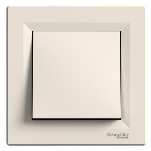 Asfora - Interruptor bipolar - 10A - Creme