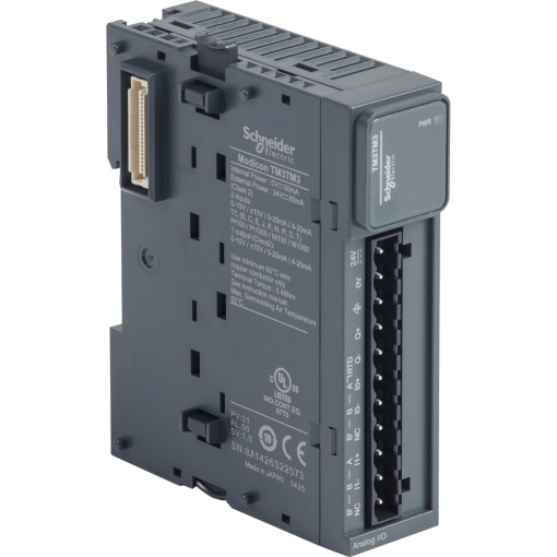 Módulo TM3 - 2 temperatura entradas e 1 saída analog