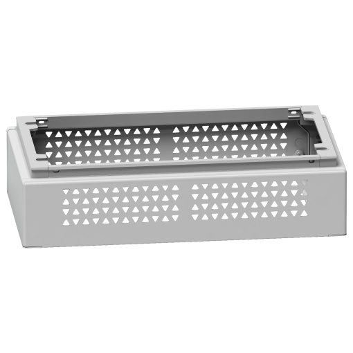 Thalassa PHD outdoor heavy duty - ventilated plinth H200 W1250 D620 RAL7035 IP55
