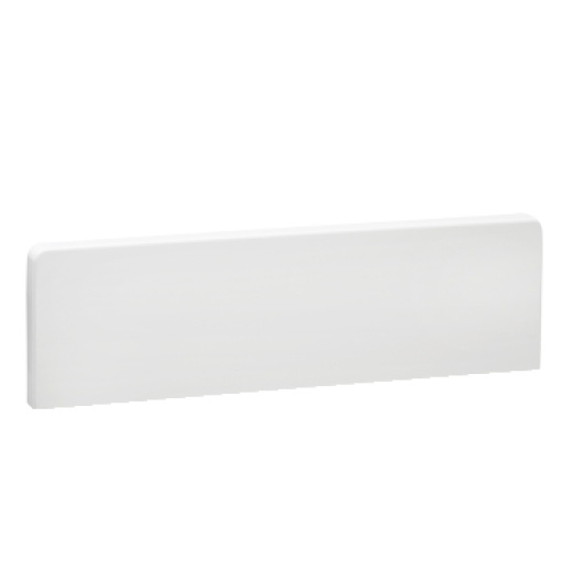 OptiLine 4570 - stop end - 185 x 55 mm - PCABS - polar white