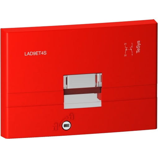 Sistema de identificação de segurança para contactores LC1D110..150A