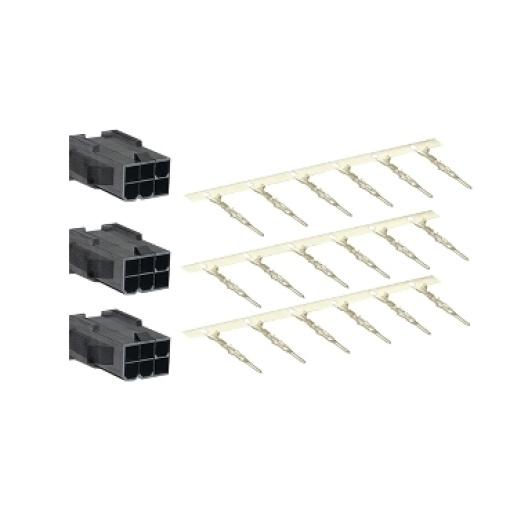 kit ligador potência motor,Lig. Std, c freio para BCH2.B.D.F - 406080mm
