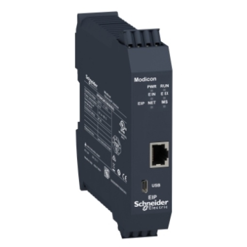 Extensão de diagnóstico EthernetIP com terminais de mola 