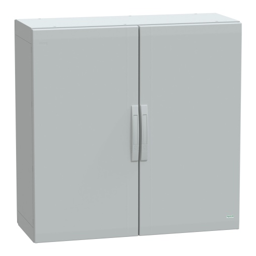 Floor standing enclosure polyester vers.PLA completely sealed 1000x1000x420 IP65