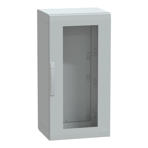 Floor standing encl. polyester vers.PLA compl.sealed 1000x500x420 IP65 glazed