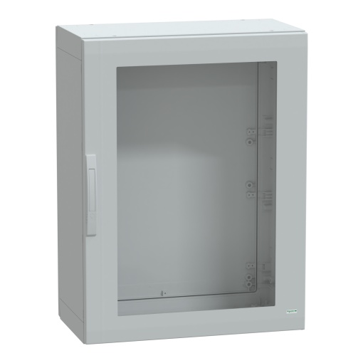 Floor standing encl. polyester vers.PLA compl.sealed 1000x750x420 IP65 glazed