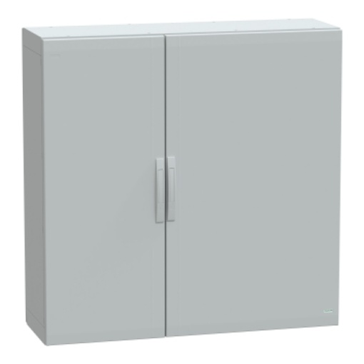 Floor standing enclosure polyester vers.PLA completely sealed 1250x1250x420 IP65
