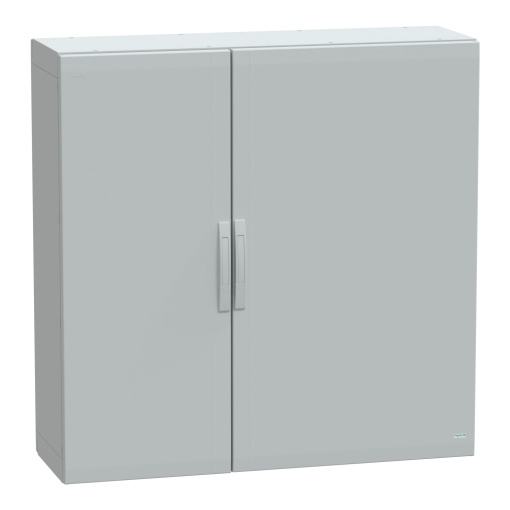 Floor standing enclosure polyester vers.PLA completely sealed 1250x1250x420 IP65