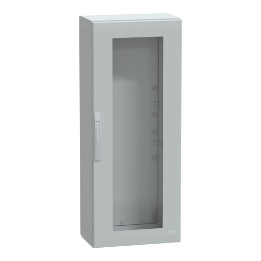 Floor standing encl. polyester vers.PLA compl.sealed 1250x500x320 IP65 glazed