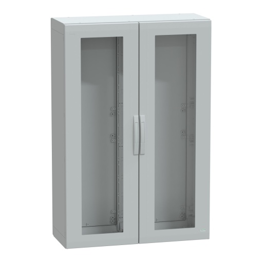 Floor standing encl. polyester vers.PLA compl.sealed 1500x1000x420 IP65 glazed