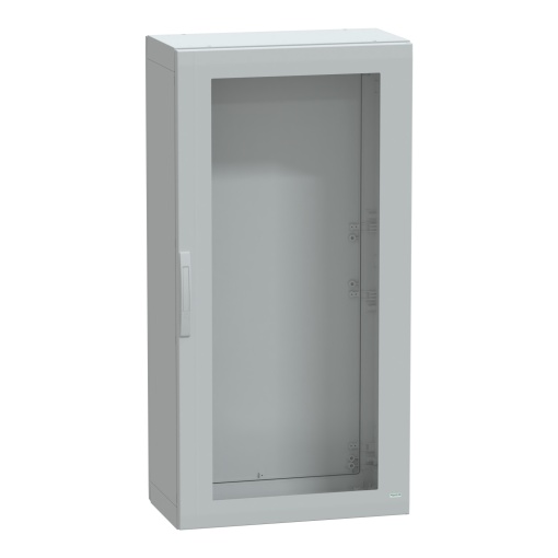 Floor standing encl. polyester vers.PLA compl.sealed 1500x750x420 IP65 glazed