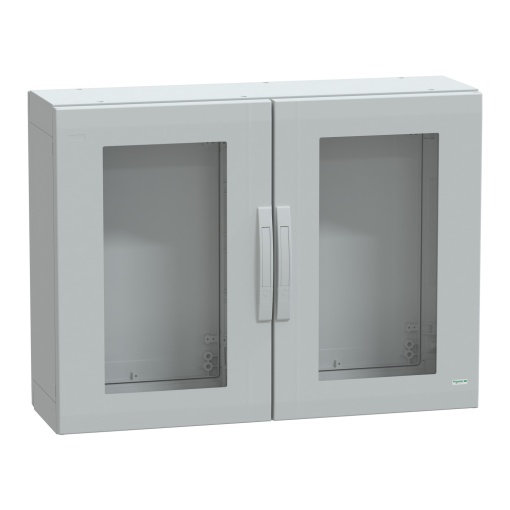 Floor standing encl. polyester vers.PLA compl.sealed 750x1000x320 IP65 glazed