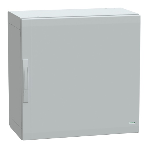 Floor standing enclosure polyester vers.PLA completely sealed 750x750x420 IP65