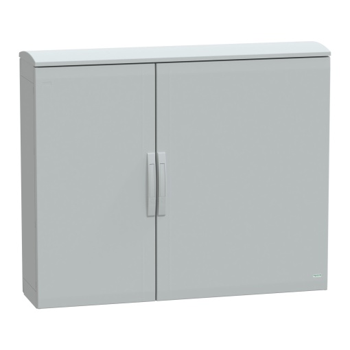Floor standing encl. polyester vers.PLAT open top w canopy 1000x1250x320 IP44