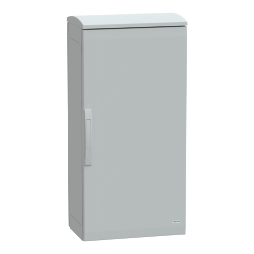 Floor standing encl. polyester vers.PLAT open top w canopy 1000x500x320 IP44