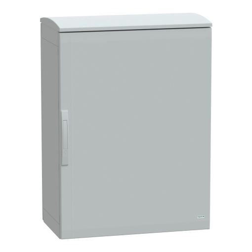 Floor standing encl. polyester vers.PLAT open top w canopy 1000x750x420 IP44