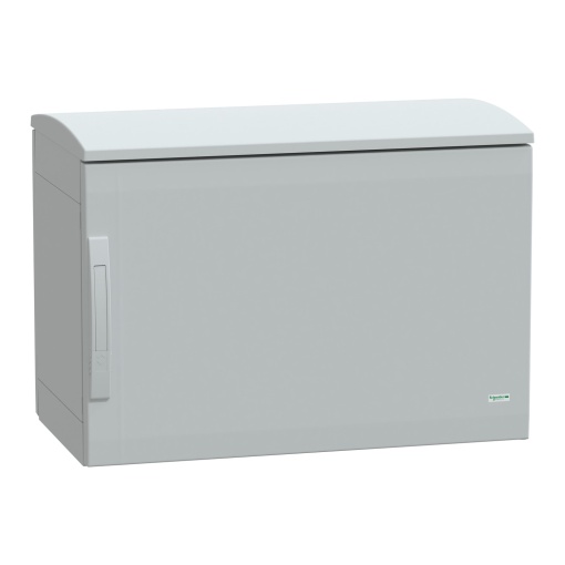 Floor standing encl. polyester vers.PLAT open top w canopy 500x750x420 IP44