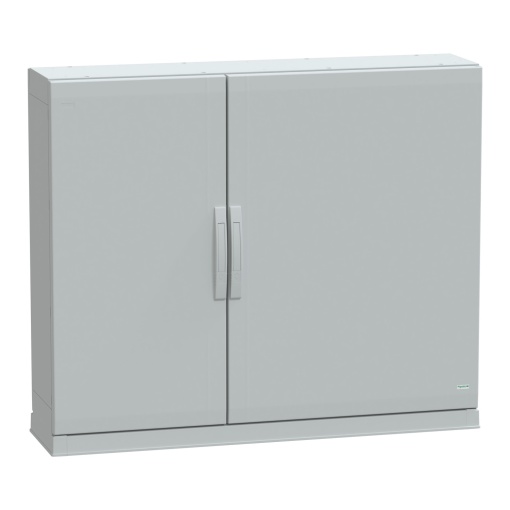 Floor standing encl.polyester vers.PLAZ wplinth open bottom 1000x1250x320 IP54