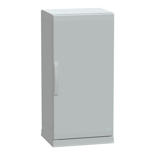 Floor standing encl.polyester vers.PLAZ wplinth open bottom 1000x500x420 IP54