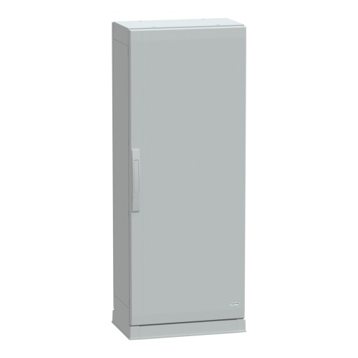 Floor standing encl.polyester vers.PLAZ wplinth open bottom 1250x500x320 IP54