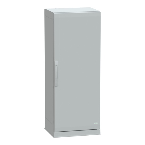 Floor standing encl.polyester vers.PLAZ wplinth open bottom 1250x500x420 IP54