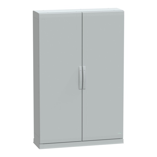 Floor standing encl.polyester vers.PLAZ wplinth open bottom 1500x1000x320 IP54