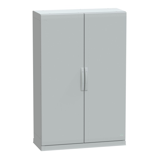 Floor standing encl.polyester vers.PLAZ wplinth open bottom 1500x1000x420 IP54