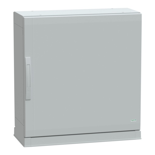 Floor standing encl.polyester vers.PLAZ wplinth open bottom 750x750x320 IP54