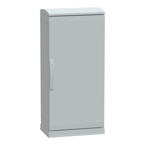 Floor standing encl.polyester vers.PLAZT wopen plinthcanopy 1000x500x320 IP44