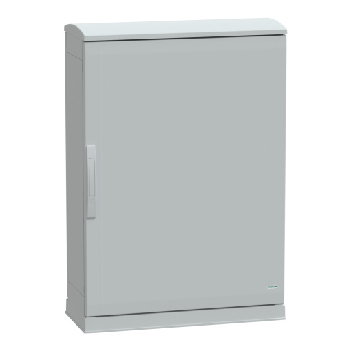 Floor standing encl.polyester vers.PLAZT wopen plinthcanopy 1000x750x320 IP44