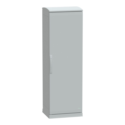Floor standing encl.polyester vers.PLAZT wopen plinthcanopy 1500x500x420 IP44