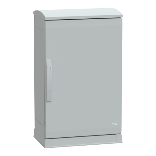 Floor standing encl.polyester vers.PLAZT wopen plinthcanopy 750x500x320 IP44