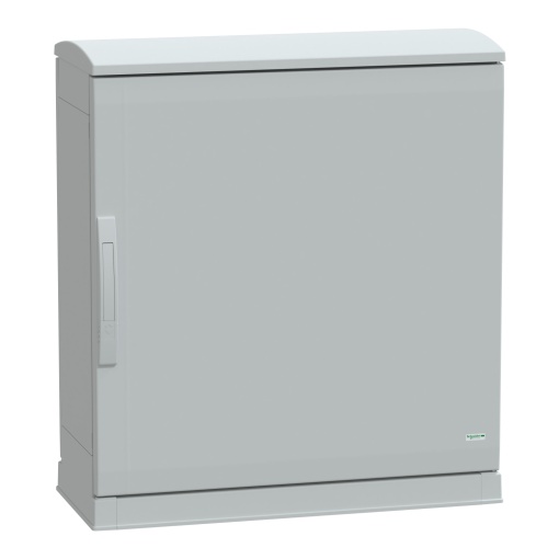 Floor standing encl.polyester vers.PLAZT wopen plinthcanopy 750x750x320 IP44