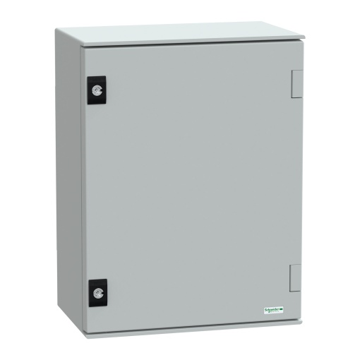 wall-mounting enclosure polyester monobloc IP66 H430xW330xD200mm