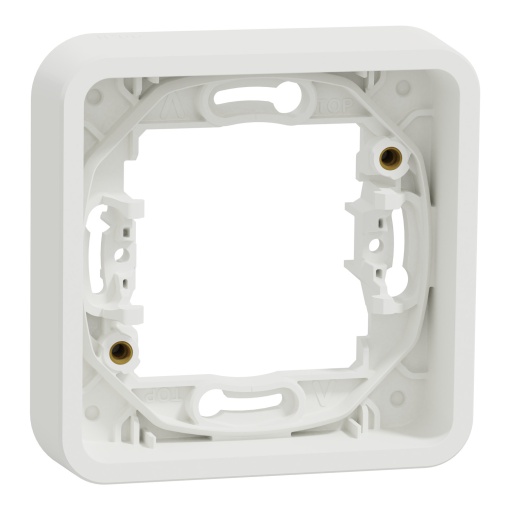 Quadro simples, Mureva Styl, IP55, Branco