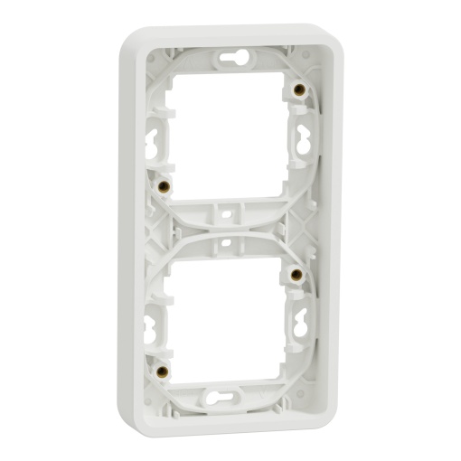 Quadro vertical 2 elementos, Mureva Styl, IP55, Branco