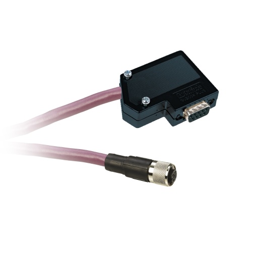 CANOPEN CORDSET 5M, M12 FEMALE - SUB-D9 FEMALE