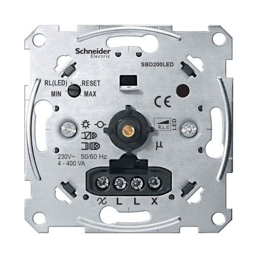 Regulador rotativo para LED - 4-200VA