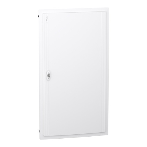 PrismaSet XS, Quadro 6 filas 24 módulos, porta branca, encastrar