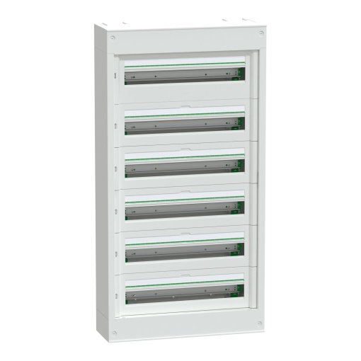 Quadro PrismaSeT S, 24 módulos 6 Filas, saliente